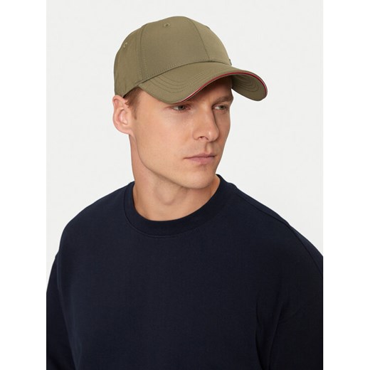Czapka z daszkiem Tommy Hilfiger Corp 6 Panel AM0AM13336 Zielony ze sklepu eobuwie.pl w kategorii Czapki z daszkiem męskie - zdjęcie 182043063