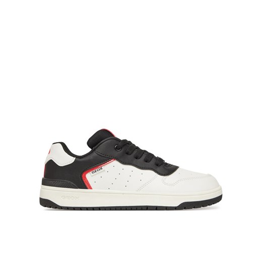Sneakersy Geox J Washiba J55LQC 5450 C0404 D Biały ze sklepu eobuwie.pl w kategorii Buty sportowe dziecięce - zdjęcie 182043120