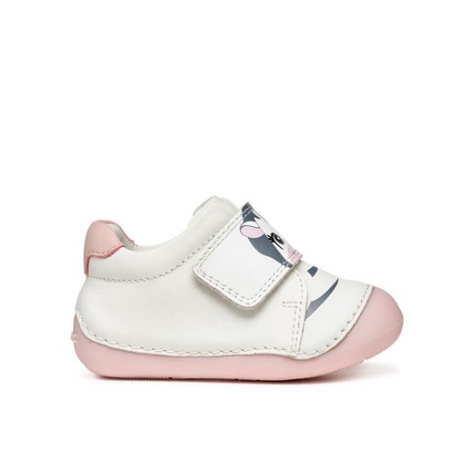 Sneakersy Geox B Tutim B3540B 00085 C0674 Biały ze sklepu eobuwie.pl w kategorii Buty sportowe dziecięce - zdjęcie 182043202