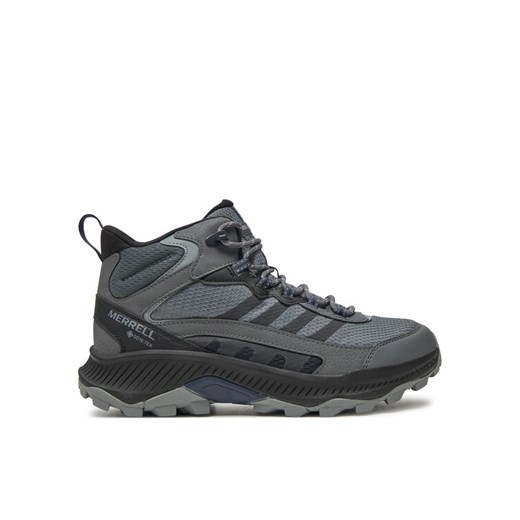 Trekkingi Merrell Speed Strike 2 Mid Gtx GORE-TEX J037821 Szary ze sklepu eobuwie.pl w kategorii Buty trekkingowe męskie - zdjęcie 182043224