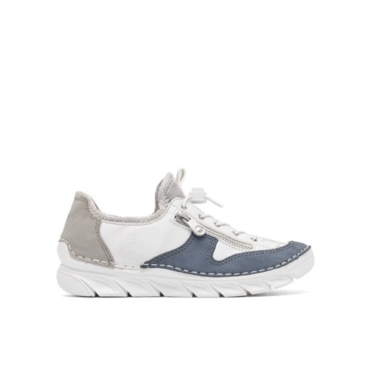 Sneakersy Rieker 55064-80 Biały ze sklepu eobuwie.pl w kategorii Półbuty damskie - zdjęcie 182043333
