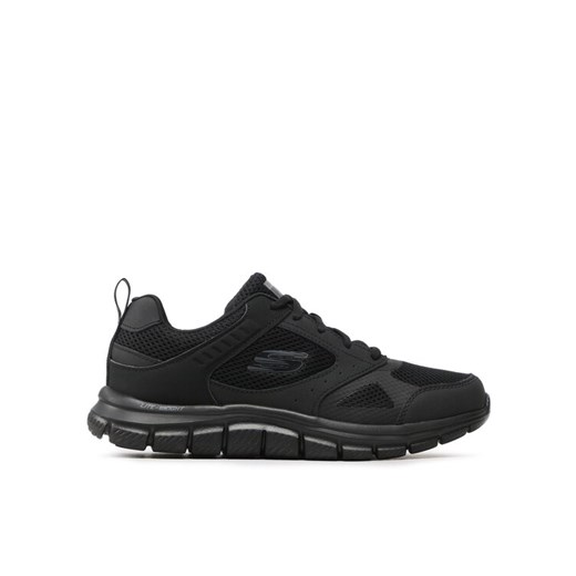 Sneakersy Skechers Syntac 232398/BBK Czarny ze sklepu eobuwie.pl w kategorii Buty sportowe męskie - zdjęcie 182043382