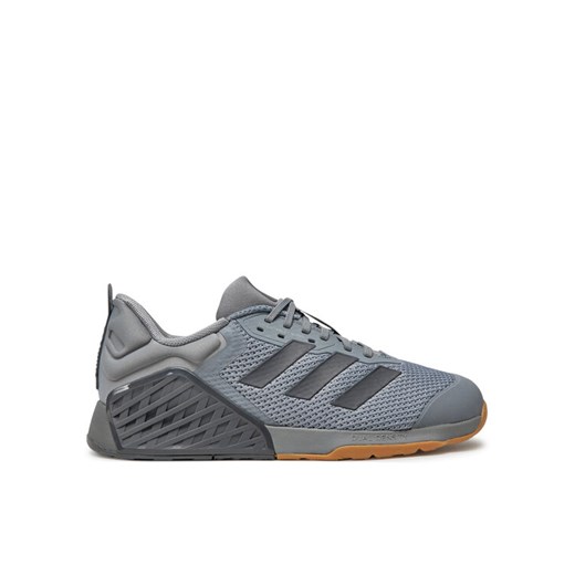 Buty na siłownię adidas Dropset 3 ID8627 Szary ze sklepu eobuwie.pl w kategorii Buty sportowe męskie - zdjęcie 182043430