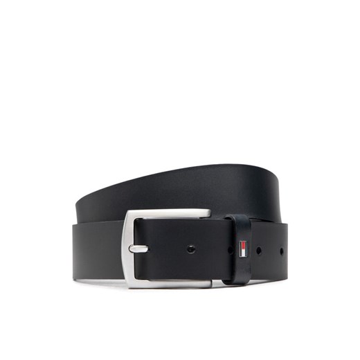 Pasek Męski Tommy Hilfiger New Denton 3.5 AM0AM08360 Czarny ze sklepu eobuwie.pl w kategorii Paski męskie - zdjęcie 182043510