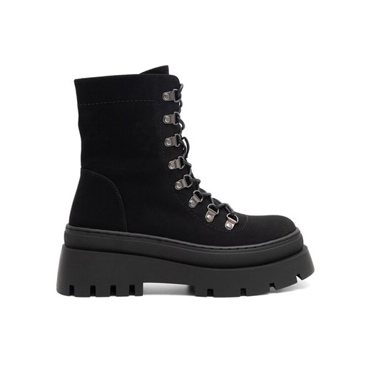 Botki DeeZee ERNA WS6151-05 Czarny ze sklepu eobuwie.pl w kategorii Workery damskie - zdjęcie 182043550