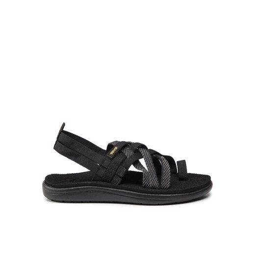 Sandały Teva Voya Strappy 1099271 Czarny ze sklepu eobuwie.pl w kategorii Sandały damskie - zdjęcie 182043574
