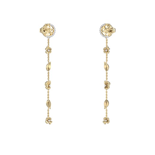 Kolczyki Guess JUBE05 040JW Złoty Guess 00 eobuwie.pl