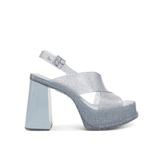 Sandały Melissa Melissa Dance Heel Ad M 35908 Błękitny ze sklepu eobuwie.pl w kategorii Sandały damskie - zdjęcie 182043610