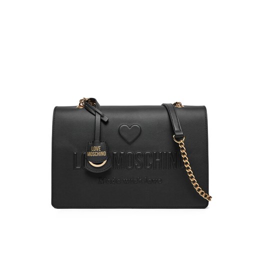 Torebka LOVE MOSCHINO JC4113PP1ML1000A Czarny ze sklepu eobuwie.pl w kategorii Torebki damskie - zdjęcie 182043761