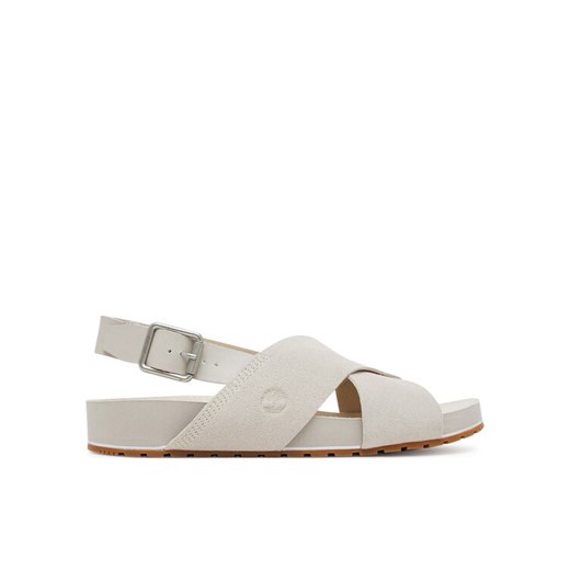 Sandały Timberland TB0A41PQF481 Écru ze sklepu eobuwie.pl w kategorii Sandały damskie - zdjęcie 182043842