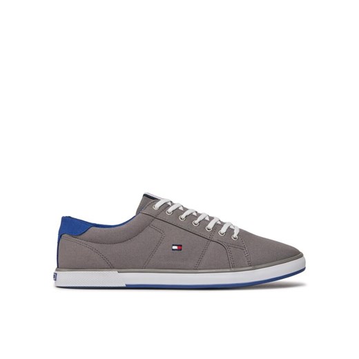 Tenisówki Tommy Hilfiger Harlow 1D FM0FM00596 Szary ze sklepu eobuwie.pl w kategorii Trampki męskie - zdjęcie 182043872