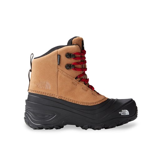 Śniegowce The North Face Y Chilkat V Lace WpNF0A7W5YKOM1 Brązowy ze sklepu eobuwie.pl w kategorii Buty zimowe dziecięce - zdjęcie 182043994