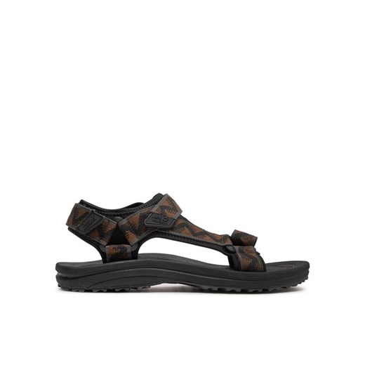 Sandały Jack Wolfskin Wave Breaker 4052011 Brązowy ze sklepu eobuwie.pl w kategorii Sandały męskie - zdjęcie 182044011