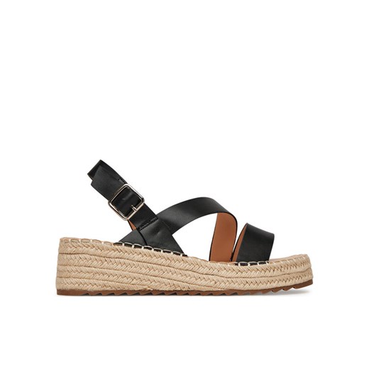 Sandały DeeZee RS07-24 Czarny ze sklepu eobuwie.pl w kategorii Espadryle damskie - zdjęcie 182044083