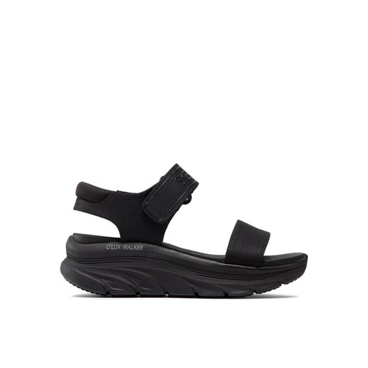 Sandały Skechers New Block 119226/BBK Czarny ze sklepu eobuwie.pl w kategorii Sandały damskie - zdjęcie 182044112