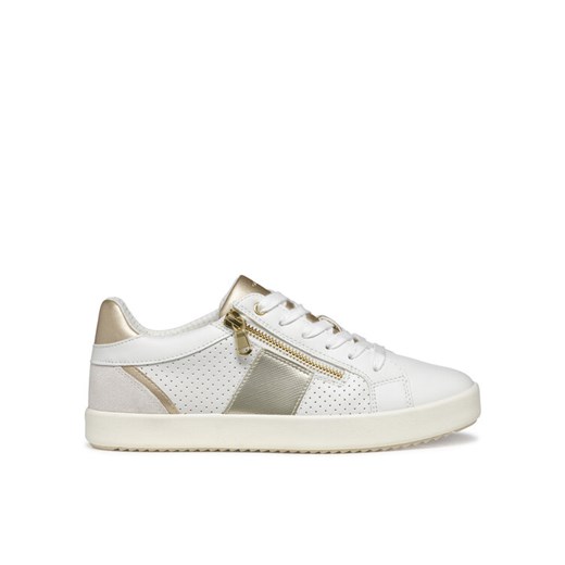 Sneakersy Geox D Blomiee D366HE 05422 C1352 Biały ze sklepu eobuwie.pl w kategorii Buty sportowe damskie - zdjęcie 182044152