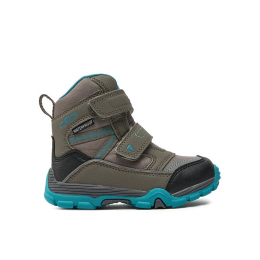 Śniegowce CMP Pyry Snow Boot Wp 38Q4514 Brązowy ze sklepu eobuwie.pl w kategorii Buty zimowe dziecięce - zdjęcie 182044154