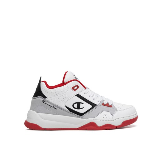 Sneakersy Champion OVERTIME MID S22274-WW012 Biały ze sklepu eobuwie.pl w kategorii Buty sportowe męskie - zdjęcie 182044202