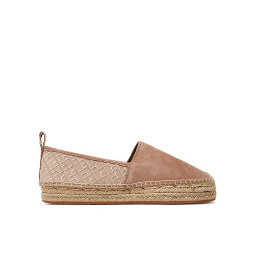 Espadryle Boss Madeira Slon Sdcveb 50516701 Brązowy ze sklepu eobuwie.pl w kategorii Espadryle damskie - zdjęcie 182044263