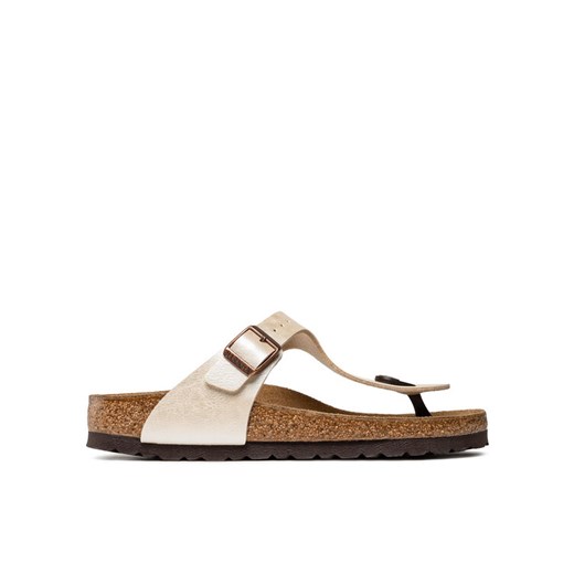 Japonki Birkenstock Gizeh Bs 943873 Biały ze sklepu eobuwie.pl w kategorii Klapki damskie - zdjęcie 182044380