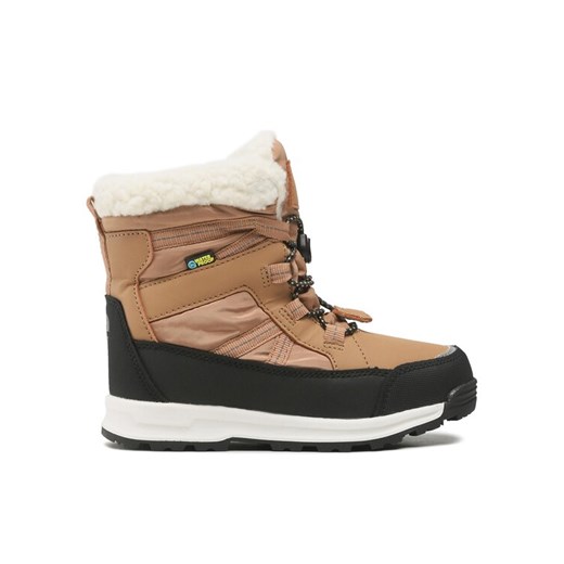 Śniegowce ZigZag Wranden Kids Boot Wp Z224361 Brązowy ze sklepu eobuwie.pl w kategorii Buty zimowe dziecięce - zdjęcie 182044414