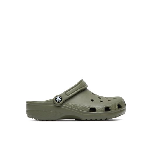 Klapki Crocs Classic 10001 Zielony ze sklepu eobuwie.pl w kategorii Klapki damskie - zdjęcie 182044493