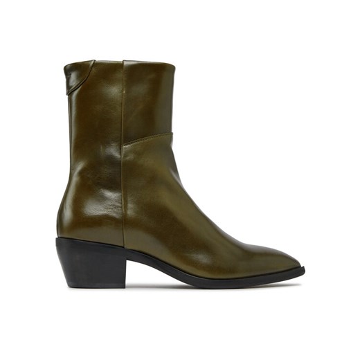 Botki Gant St Broomly Mid Boot 27541375 Zielony ze sklepu eobuwie.pl w kategorii Botki - zdjęcie 182044802