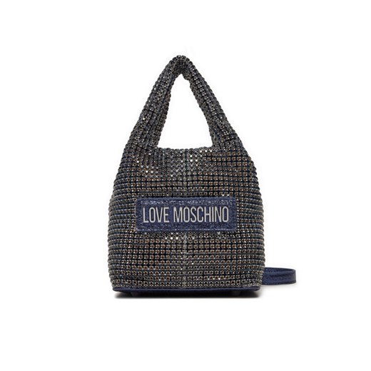 Torebka LOVE MOSCHINO JC4044PP1LLP176A Granatowy ze sklepu eobuwie.pl w kategorii Torebki damskie - zdjęcie 182044811