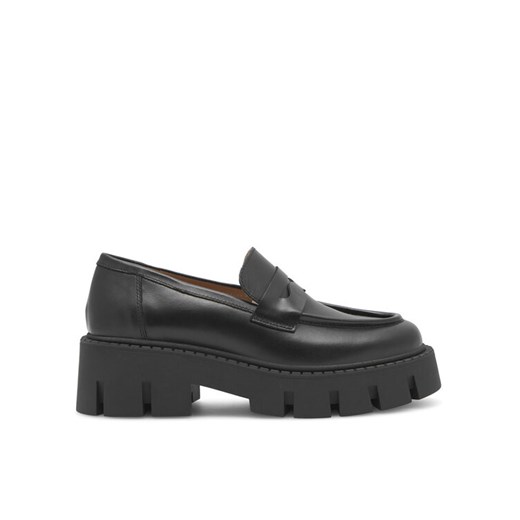 Loafersy Badura MELITO-E23-25713PE Czarny ze sklepu eobuwie.pl w kategorii Półbuty damskie - zdjęcie 182044900