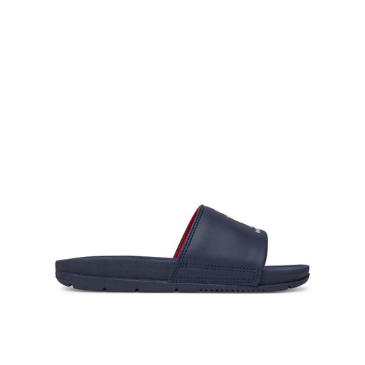 Klapki Polo Ralph Lauren RL01854411 Granatowy ze sklepu eobuwie.pl w kategorii Klapki dziecięce - zdjęcie 182044944
