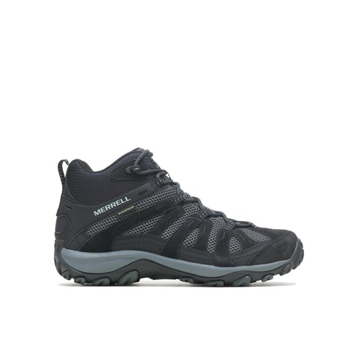 Trekkingi Merrell Alverstone 2 Mid Wp J036923 Czarny ze sklepu eobuwie.pl w kategorii Buty trekkingowe męskie - zdjęcie 182044970