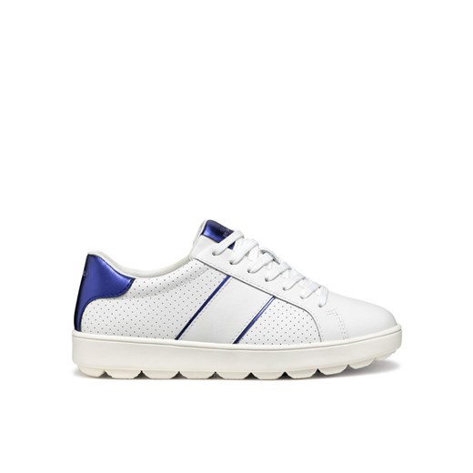 Sneakersy Geox D Spherica Ecub-1 D55WEA 09BBN C0006 Biały ze sklepu eobuwie.pl w kategorii Buty sportowe damskie - zdjęcie 182044980