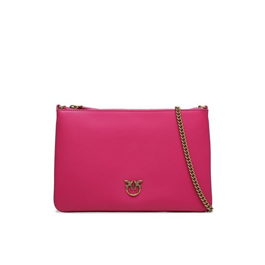 Torebka Pinko Flat Classic AI 23-24 PCPL 100455 A0F1 Różowy ze sklepu eobuwie.pl w kategorii Kopertówki - zdjęcie 182044991