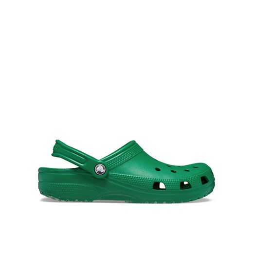 Klapki Crocs Classic Clog 10001 Zielony ze sklepu eobuwie.pl w kategorii Klapki damskie - zdjęcie 182045002