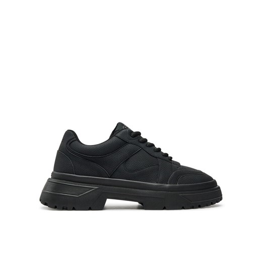 Sneakersy Guess Palermo Low FMFPLO ELE13 Czarny ze sklepu eobuwie.pl w kategorii Buty sportowe męskie - zdjęcie 182045063