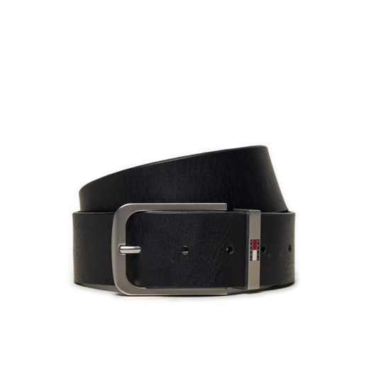 Pasek Męski Tommy Jeans Elevated AM0AM12646 Granatowy ze sklepu eobuwie.pl w kategorii Paski męskie - zdjęcie 182045082