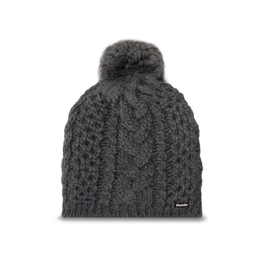 Czapka Eisbär Afra Pompn 75039 Szary ze sklepu eobuwie.pl w kategorii Czapki zimowe damskie - zdjęcie 182045091