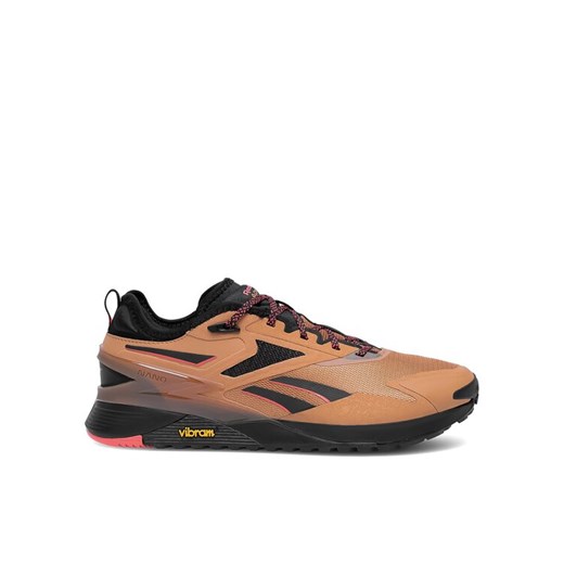 Sneakersy Reebok 100033321-W Brązowy ze sklepu eobuwie.pl w kategorii Buty sportowe damskie - zdjęcie 182045102