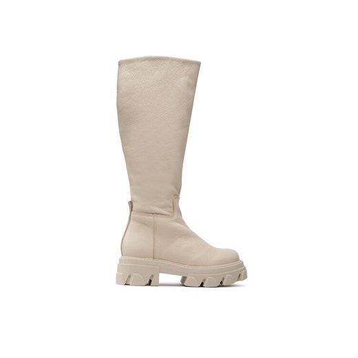 Kozaki Steve Madden Mana SM11002143-03001-287 Beżowy ze sklepu eobuwie.pl w kategorii Kozaki damskie - zdjęcie 182045140