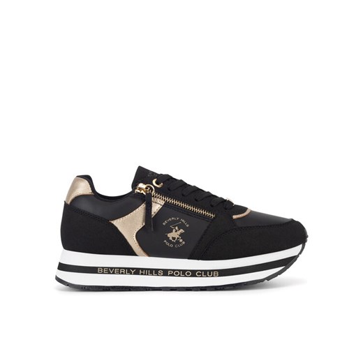 Sneakersy Beverly Hills Polo Club V12-694 Czarny ze sklepu eobuwie.pl w kategorii Buty sportowe damskie - zdjęcie 182045161