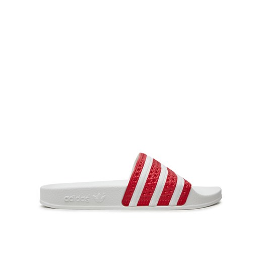 Klapki adidas adilette IG9286 Czerwony ze sklepu eobuwie.pl w kategorii Klapki damskie - zdjęcie 182045204