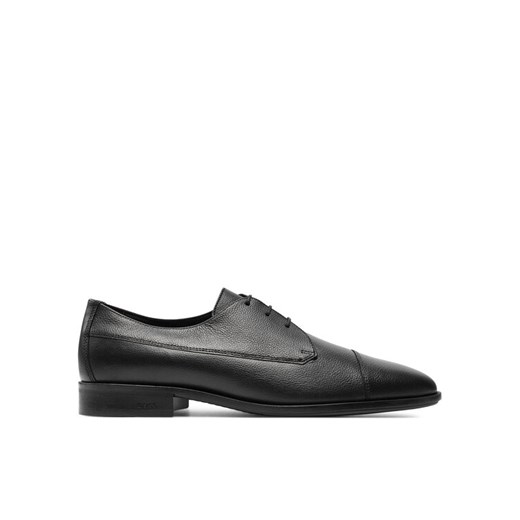Półbuty Boss 50529089 Czarny ze sklepu eobuwie.pl w kategorii Buty eleganckie męskie - zdjęcie 182045353