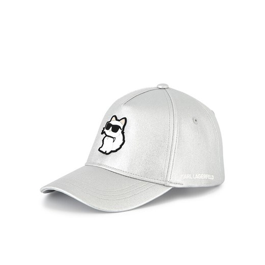 Czapka z daszkiem KARL LAGERFELD Z30392 Szary ze sklepu eobuwie.pl w kategorii Czapki dziecięce - zdjęcie 182045502