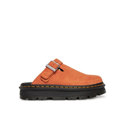 Klapki Dr. Martens Zebzag DM31937800 Pomarańczowy ze sklepu eobuwie.pl w kategorii Klapki damskie - zdjęcie 182045542