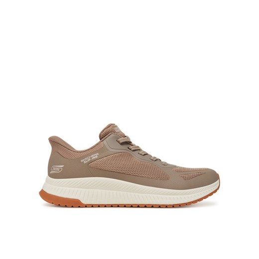 Sneakersy Skechers Bobs Squad 4-Staple Look 117624/TPE Beżowy ze sklepu eobuwie.pl w kategorii Buty sportowe damskie - zdjęcie 182045563