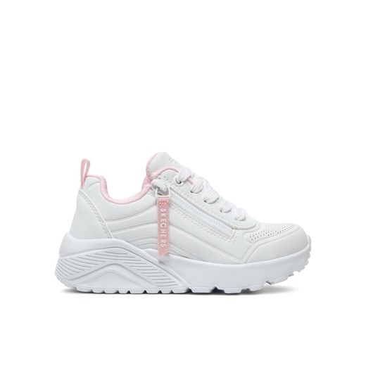 Sneakersy Skechers Uno Lite 310387L Biały ze sklepu eobuwie.pl w kategorii Buty sportowe dziecięce - zdjęcie 182045681