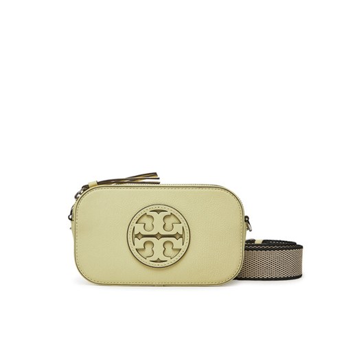 Torebka Tory Burch 165071 Żółty ze sklepu eobuwie.pl w kategorii Listonoszki - zdjęcie 182045752