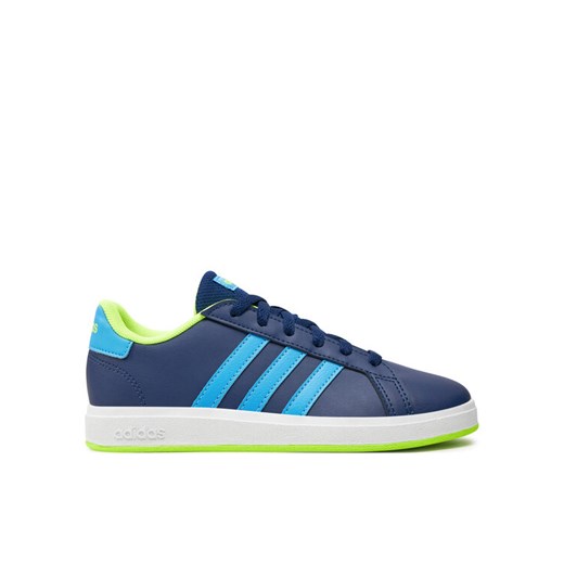 Sneakersy adidas Grand Court 2.0 K IH4887 Granatowy ze sklepu eobuwie.pl w kategorii Buty sportowe dziecięce - zdjęcie 182045761