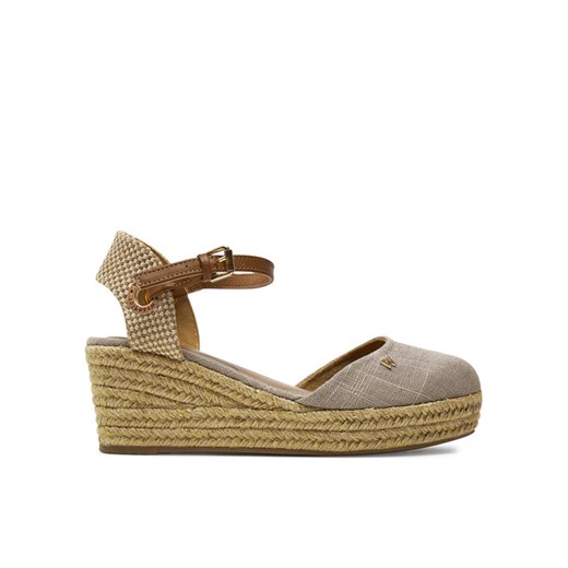 Espadryle Wrangler Bela Women Semi Wedge 20241055 Brązowy ze sklepu eobuwie.pl w kategorii Espadryle damskie - zdjęcie 182045883