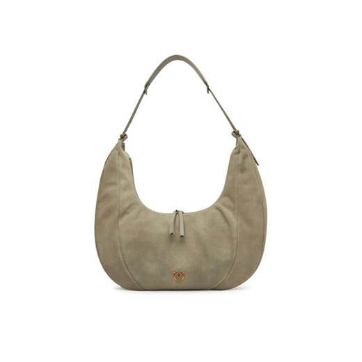 Torebka PINKO Slouchy Hobo Big PE 25 PLTT 104295 A29N Szary ze sklepu eobuwie.pl w kategorii Torebki damskie - zdjęcie 182045934